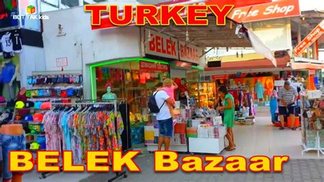 belek bazar shopping